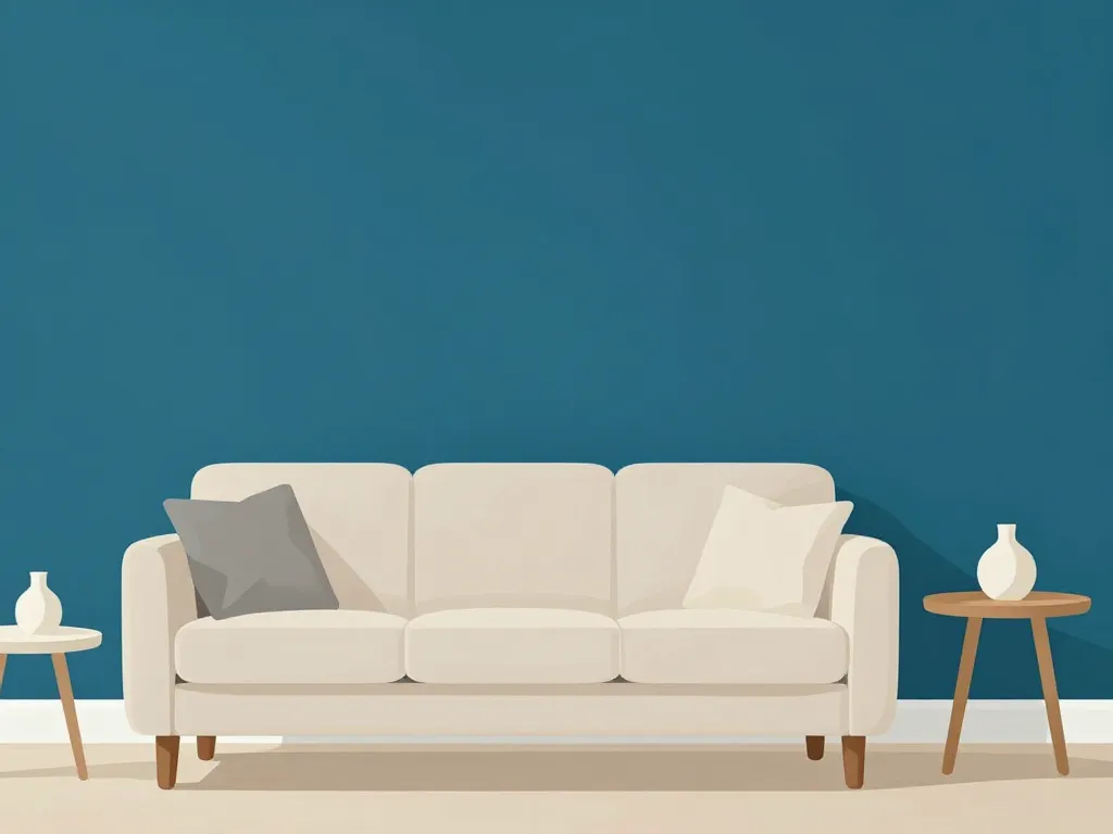 bleu canard avec quelle couleur associations neutres et bois