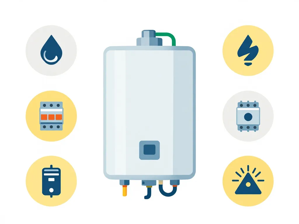 schéma sécurité branchement chauffe eau triphasé