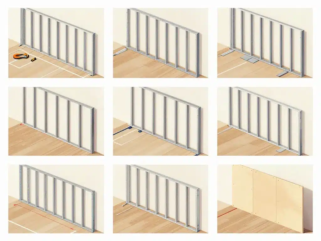 Guide pose placo demi stil étape par étape