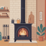 Fabriquer un récupérateur de chaleur pour poêle à bois, illustration globale style bricolage