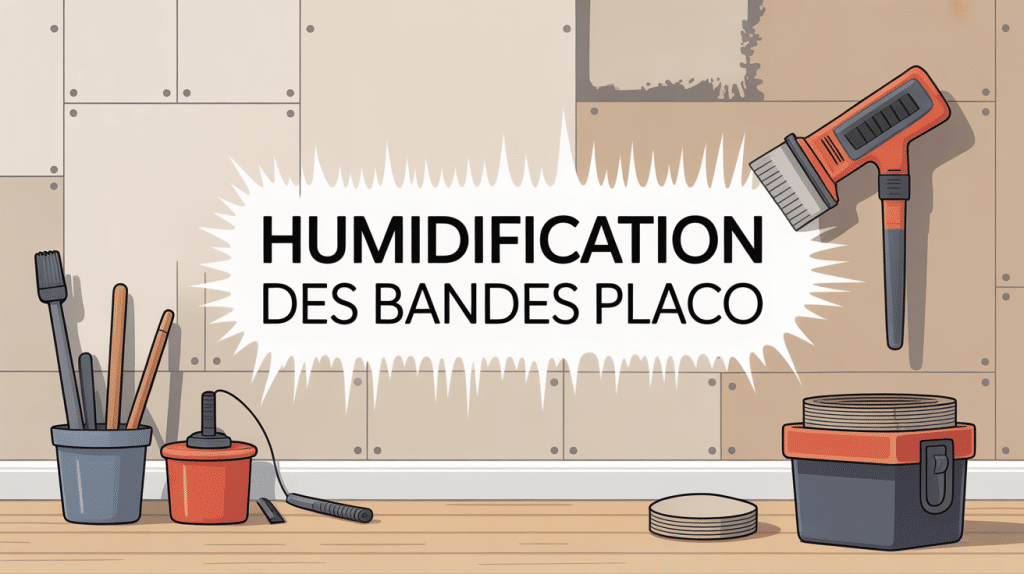 faut il humidifier les bandes placo mur marouflage atelier