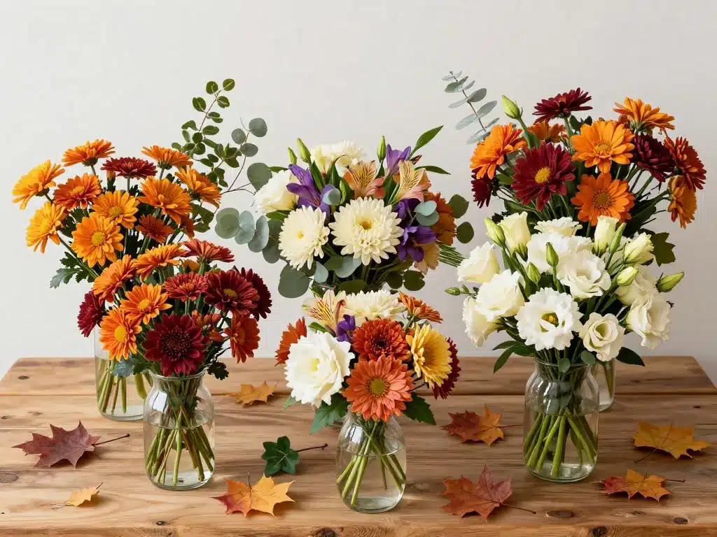 fleurs en novembre bouquets de saison automne