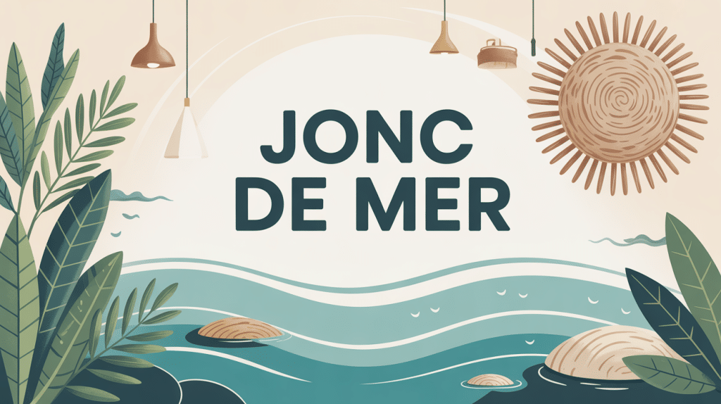 jonc de mer avantages inconvénients illustration sol naturel