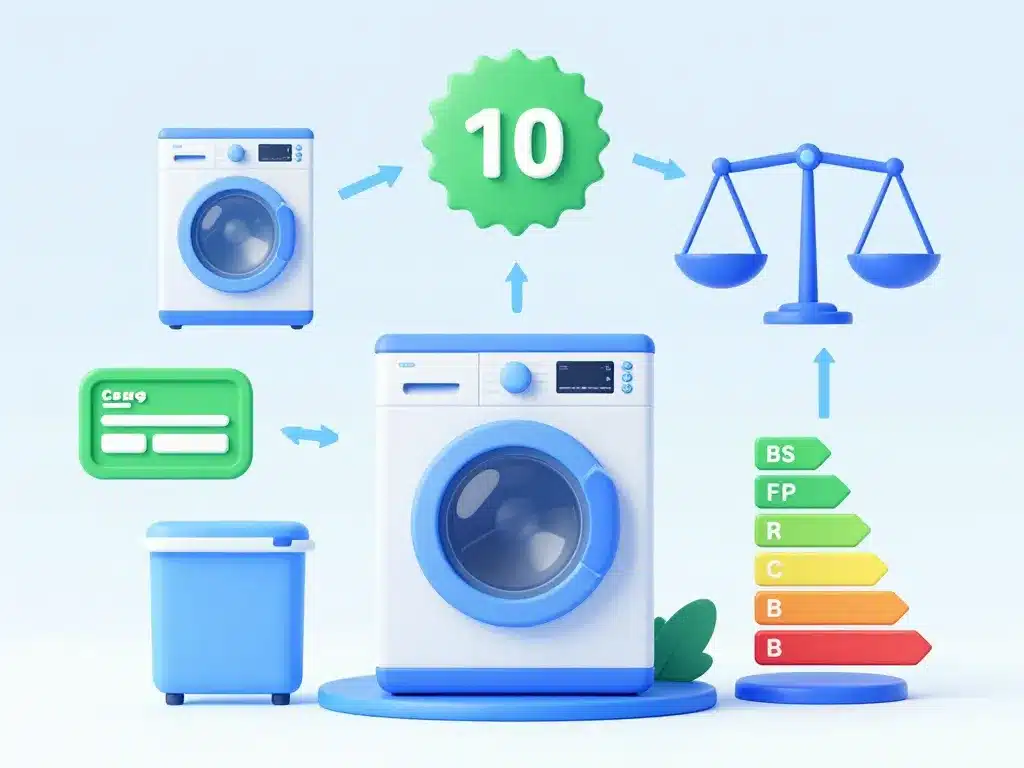 machine à laver meilleur rapport qualité prix diagramme critères