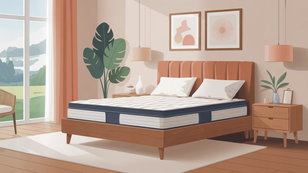 matelas ressort quel sommier illustration lit design