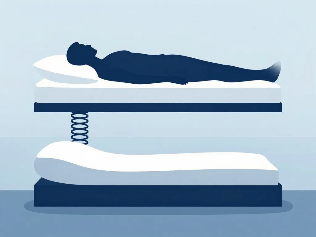 matelas ressort quel sommier effet sur confort