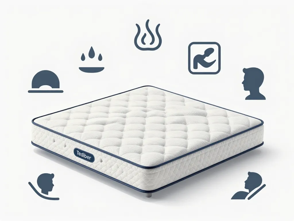 matelas tediber avis négatif illustration fermeté inconfort usure