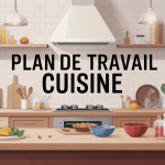 Meilleur plan de travail cuisine en bois quartz stratifié Dekton moderne