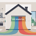 Schéma maison meilleure VMC simple flux ventilation