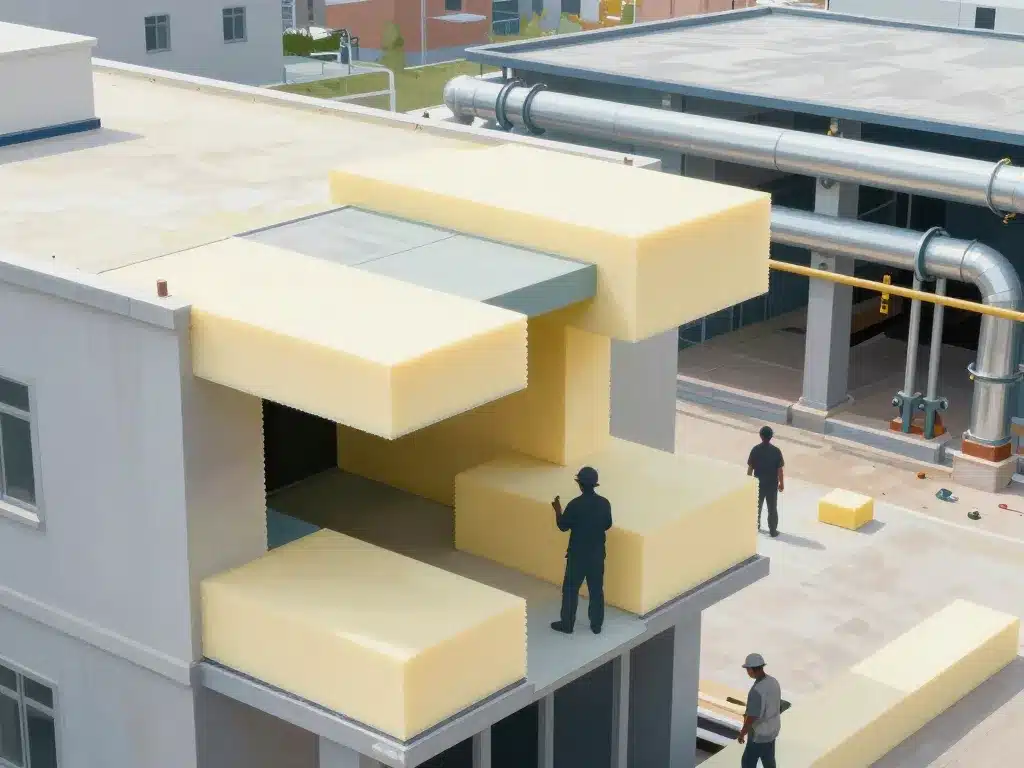 Installation mousse phénolique bâtiment industrie