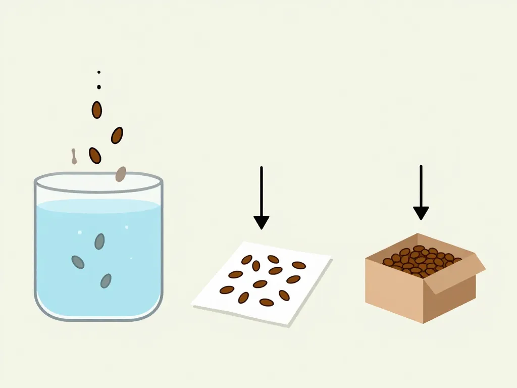 étapes pour nettoyer sécher et conserver pour récupérer les graines de butternut pour planter