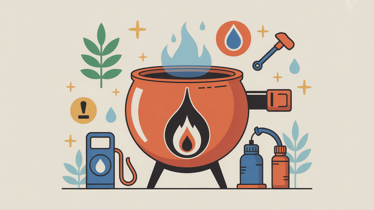 Illustration panne poêle à pétrole s'éteint au bout de quelques minutes