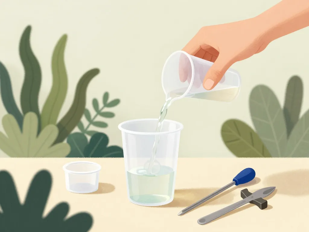 Préparation dosage roundup pour 5 litres d'eau pulvérisateur outils