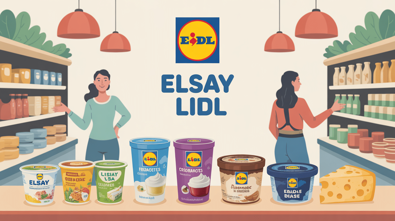 Qui fabrique la marque Elsay Lidl produits distributeur