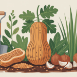 illustration globale pour récupérer les graines de butternut pour planter