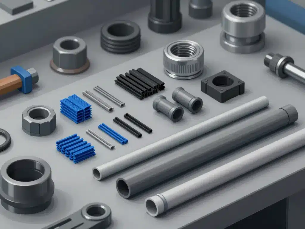 scene produits rislan colliers et tuyaux polyamide