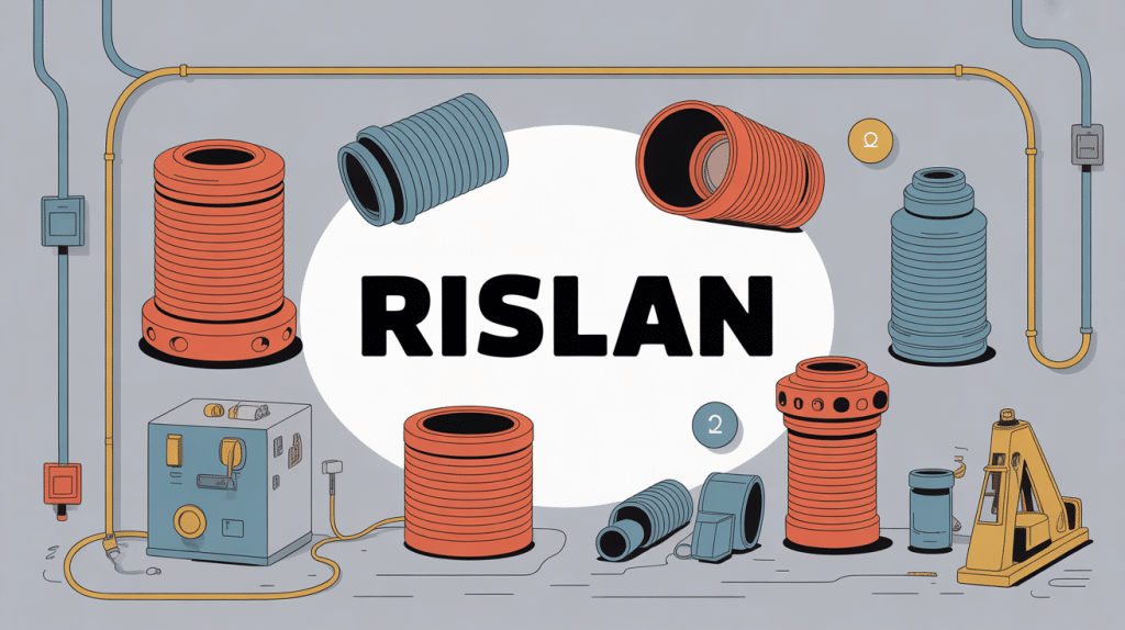 rislan illustration globale colliers de serrage et tuyaux polyamide