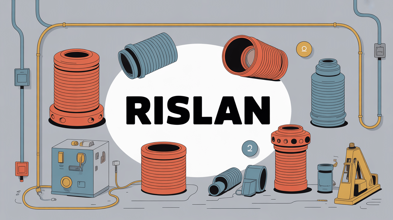 rislan illustration globale colliers de serrage et tuyaux polyamide