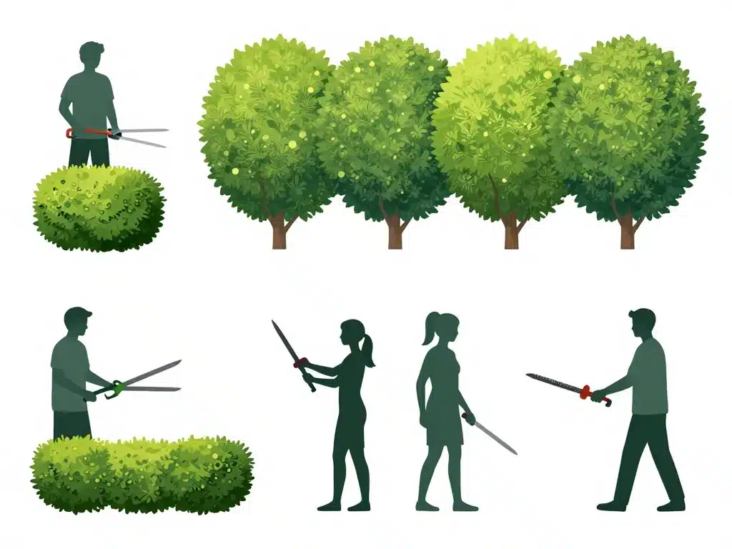 taille haie thermique echo ou stihl jardin usage