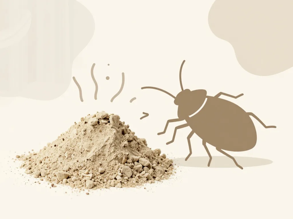 terre de sommières punaise de lit effet réel poudre