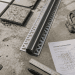 Carrelage joint de fractionnement chantier béton