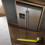 comment intégrer un frigo américain dans une cuisine moderne