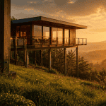 Constructeur maison sur pilotis sur terrain en pente