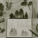 foret bois difference sur bureau botanique