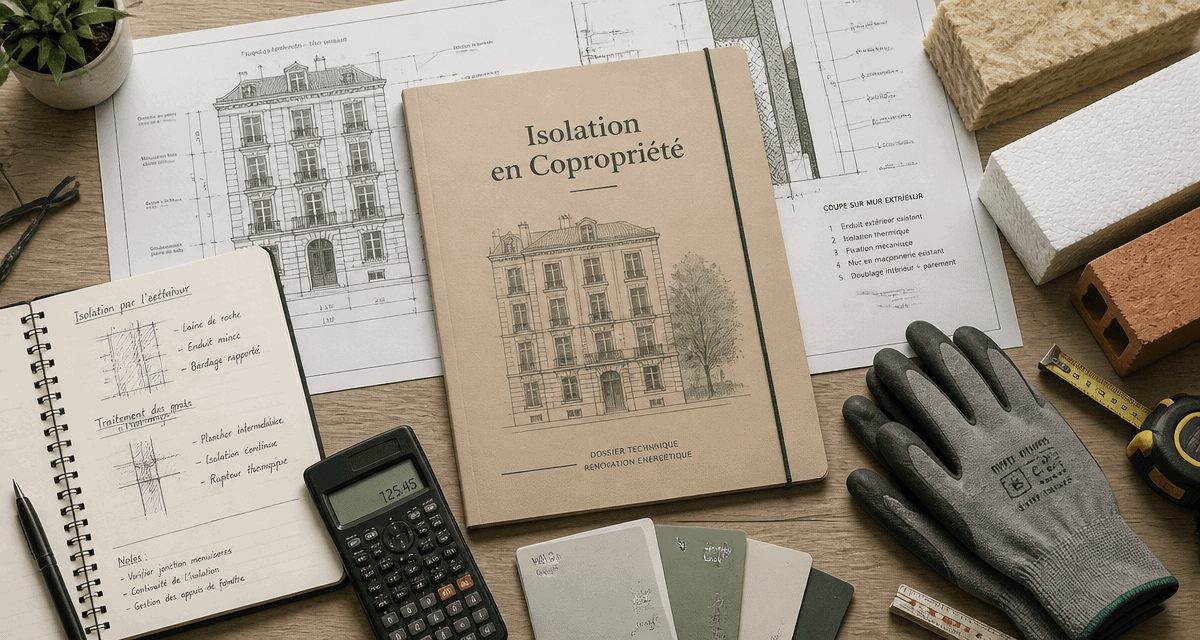 obligation isolation extérieure immeuble ancien plans façade