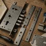 porte blindée changer serrure outils et cylindre