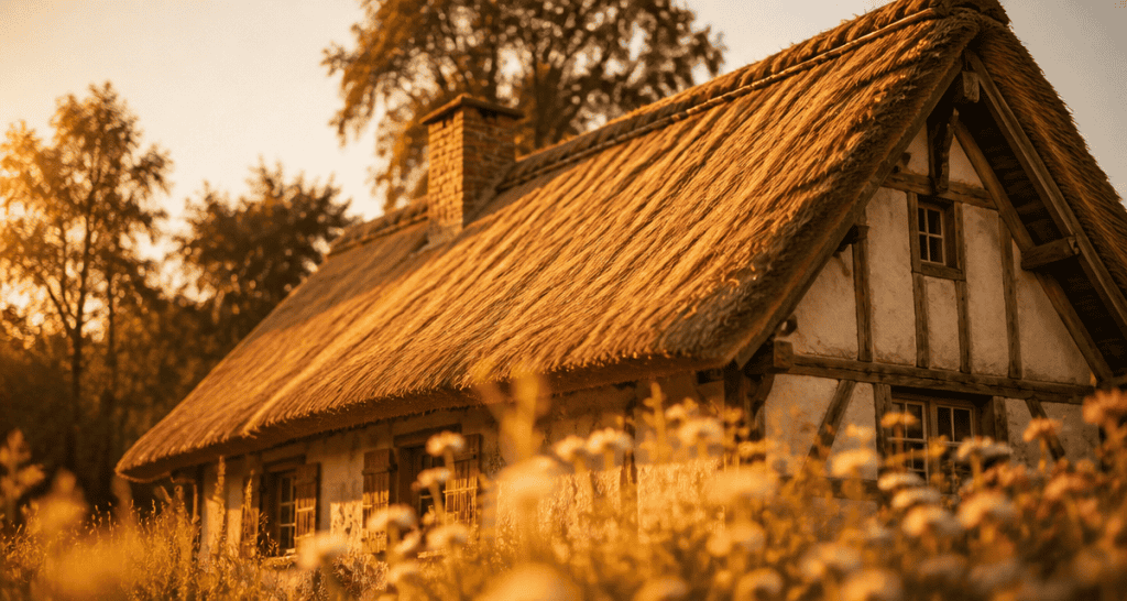 prix d un toit en chaume sur maison traditionnelle rénovée