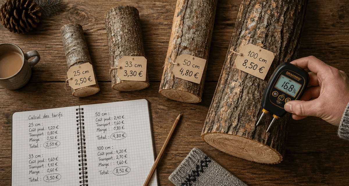 prix du stere de bois 2025 bûches différentes longueurs et prix