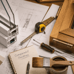 PVC ou bois pour les fenetres, échantillons comparés sur bureau artisan