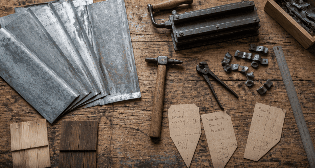 toiture zinc détail technique établi artisan