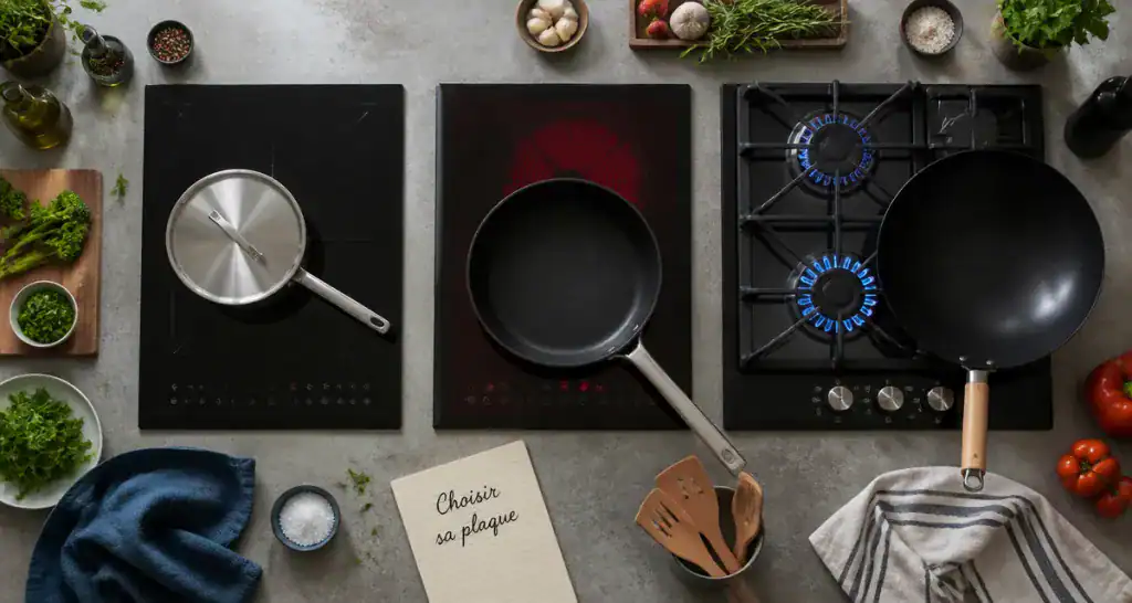 meilleur plaque de cuisson trois foyers et zone modulable
