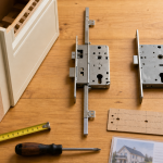 Bricard serrure multipoints pour porte intérieure