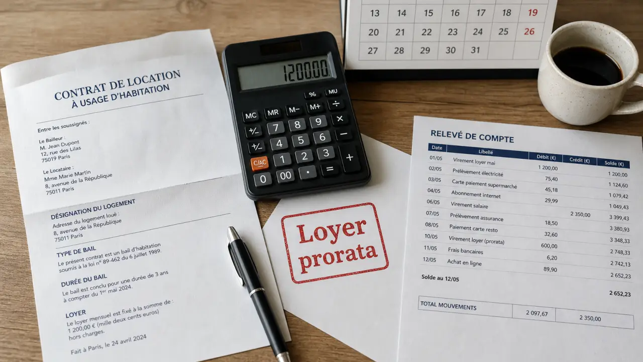 Prorata loyer calcul : méthodes pour éviter les litiges financiers