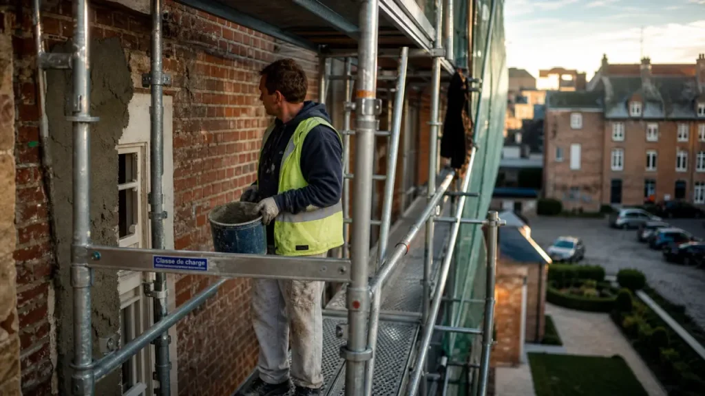 Acier ou aluminium, ancrages et LOA : choisir un échafaudage fixe sans risque