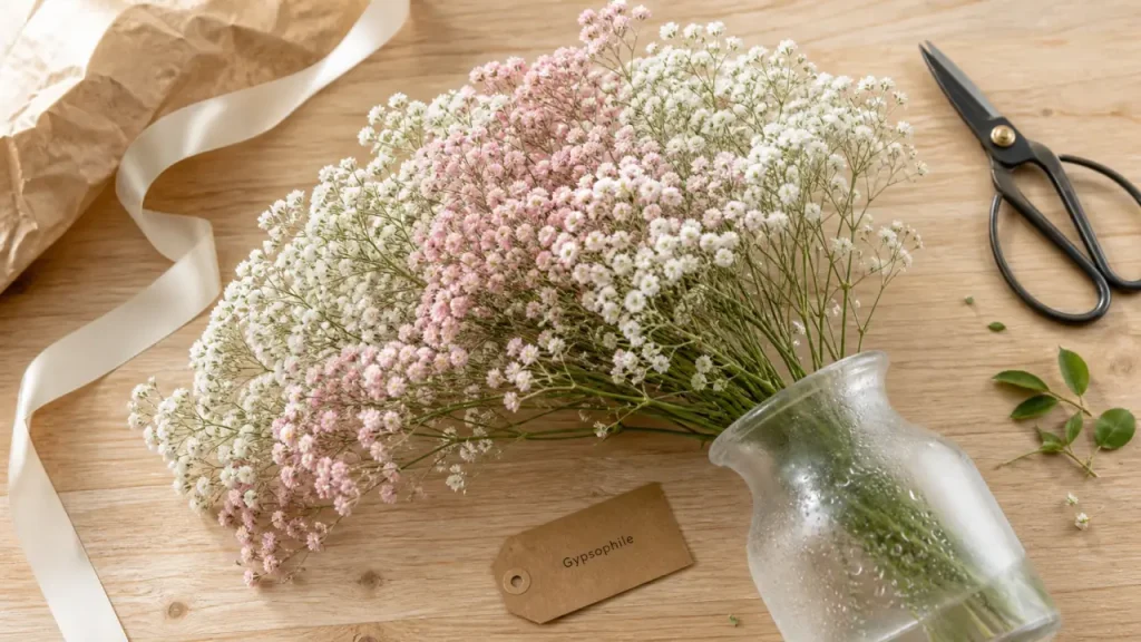 Gypsophile fleur : la plante légère qui structure bouquets, vases et massifs