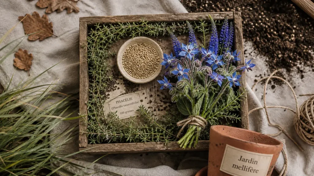Plantes mellifères : fleurs, nectar et saisons pour nourrir les abeilles