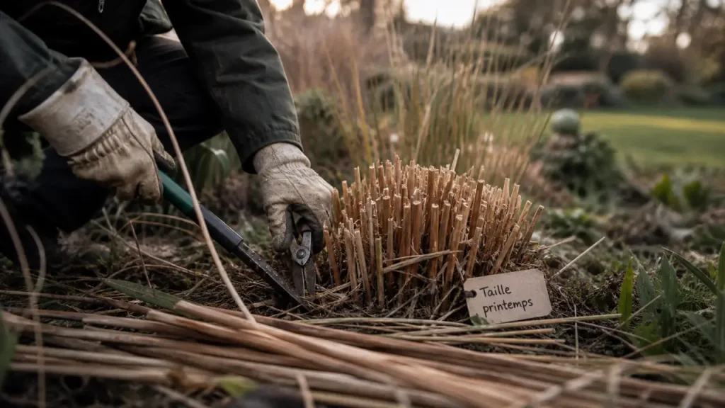 Quand tailler l’herbe de la pampa, comment la couper et pourquoi le printemps est le bon moment