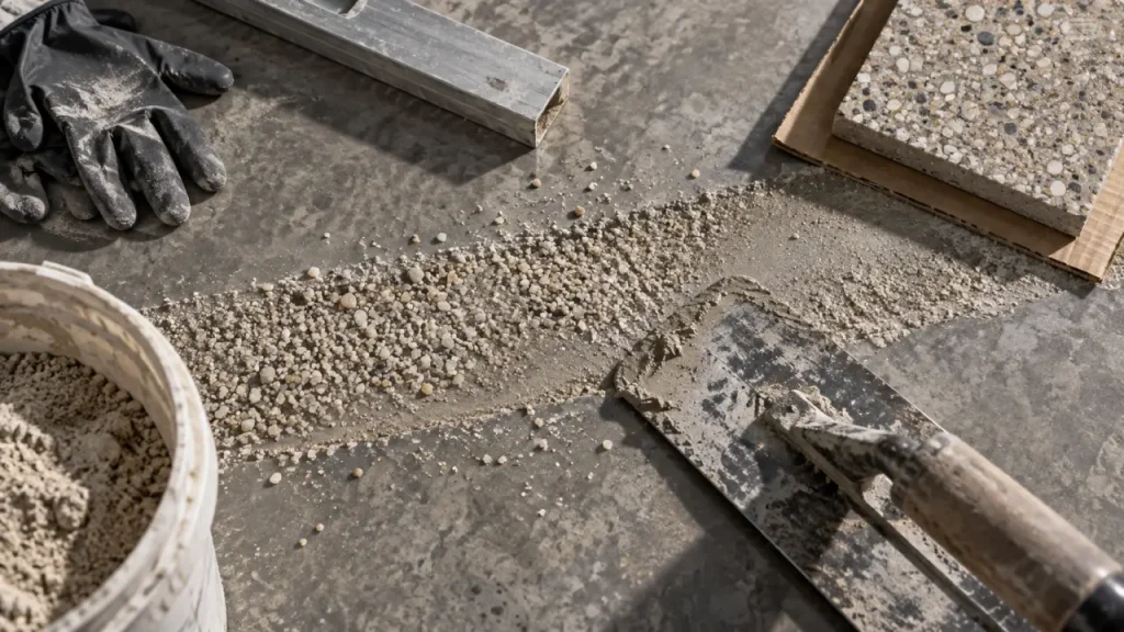 Béton quartzé : une surface renforcée pour les sols très sollicités
