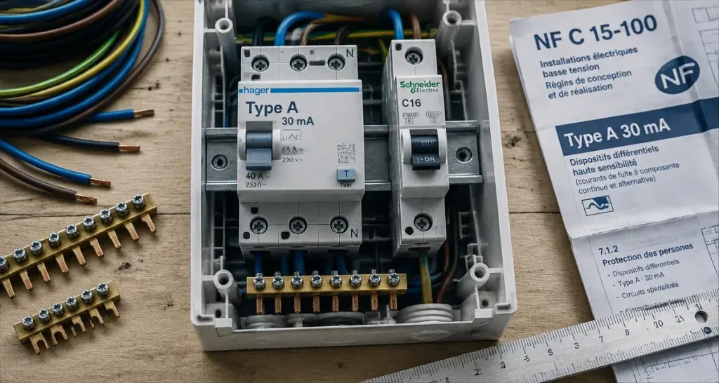 Différentiel type A ou AC : le choix dépend du circuit protégé