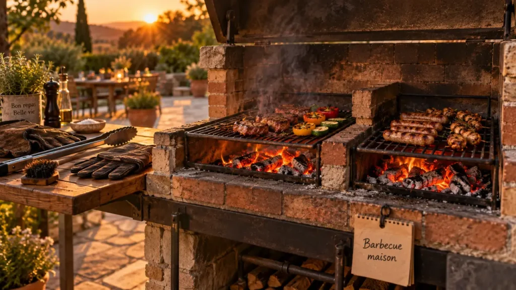 Faire un barbecue maison : une structure stable pour réduire la fumée et réussir ses grillades